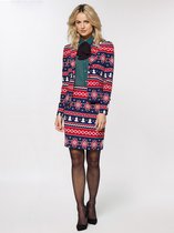 OppoSuits Nordic Noelle - Vrouwen Kostuum - Gekleurd - Kerst - Maat 44