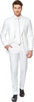 OppoSuits White Knight - Mannen Zomer Kostuum - Wit - Feest - Maat 48