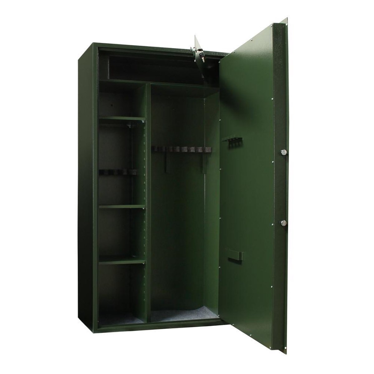 Rottner Wapenkluis Montana 10|Sleutelslot Groen |150x80x40cm|100kg|