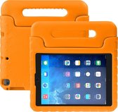 Kinderhoes Geschikt voor iPad 10.2 2019 Hoes Kinder Hoesje Kids Case Cover Kidsproof Met 2x Screenprotector - Hoesje Geschikt voor iPad 7 Hoesje Kinder Hoes - Oranje