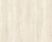 VEGEN BEHANG - Beige Creme Metallic - AS Creation Il Decoro