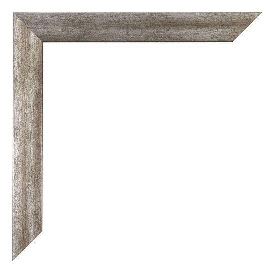 MSV Toiletrolhouder wand/muur - Metaal/mdf hout klepje - lichtblauw