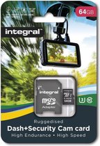 Integral INMSDX64G10-DSCAM flashgeheugen 64 GB MicroSDXC Klasse 10 MLC