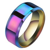 Heren ring Titanium Multicolor 8mm-19mm