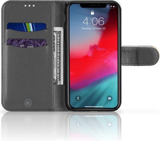 Téléphone Portable Couverture Standing pour Apple iPhone 11 Pro Coque Girafe