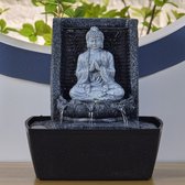 Fontaine de chambre Nirvana (26cm) | Fontaine d'intérieur | Ornement d'eau | incl. Siècle des Lumières LED | Boutique en ligne Feng shui