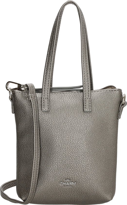 Charm London Stratford Handtas - Pewter