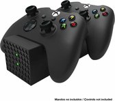 xbox Series X en Series S Oplaadstation voor 2 Xbox series X controllers met 2 oplaadbare accus van 1200mAH