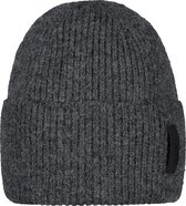 Barts Fyrby Beanie Muts Unisex - Donkergrijs - One size