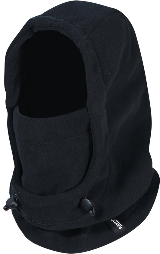 BARTS Hoodieclava Facemask Unisex - Zwart - One size