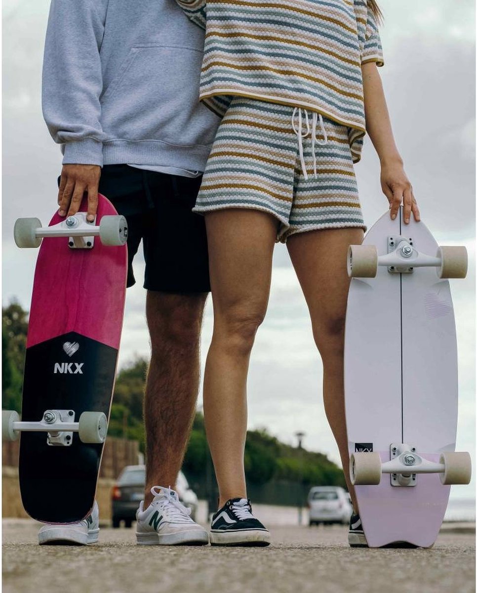 NKX City Surfer Surfskate Roze
