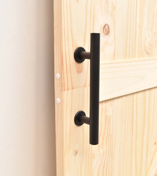 Barnwoodweb Doe het zelf houten schuifdeur - visgraat - grenen - 95x215 cm