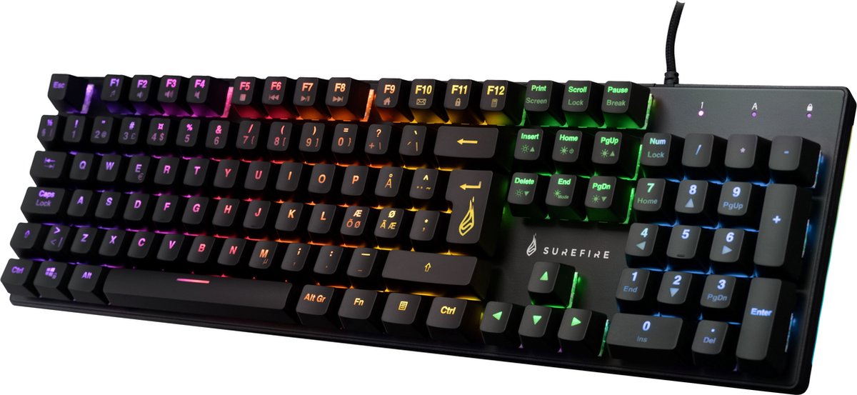 Surefire KingPin M2 60% RGB Multimedia Toetsenbord QWERTY (SCA)