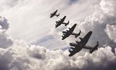 Bomber planes Photo Wallcovering