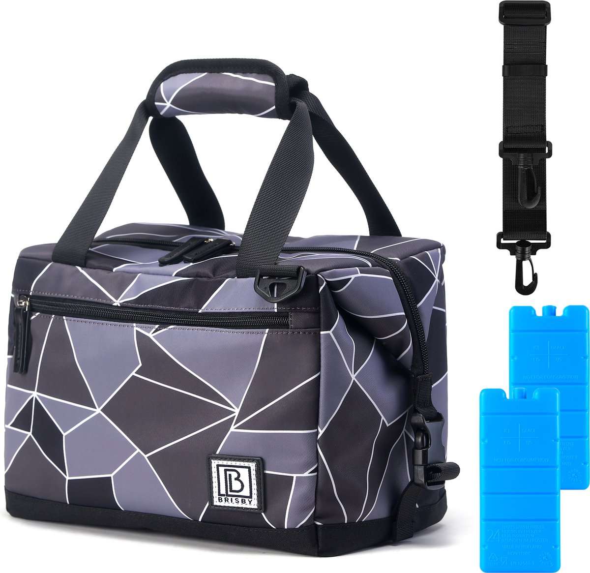 Geïsoleerde lunchtas, lekvrije lunchbox, Geschikt voor