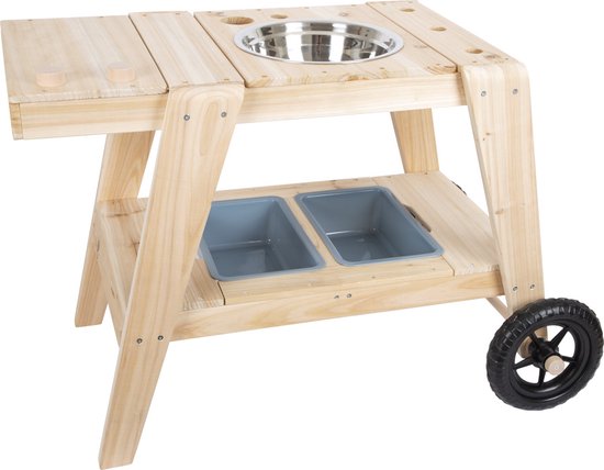 Small Foot - Houten modderkeuken; De leukste zand- en watertafels voor deze zomer!