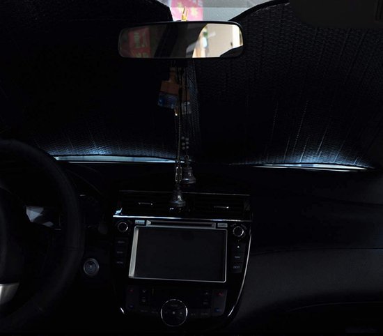 MaxAwe 8 stuks thermische matten bestuurderscabine geschikt voor VW T5/T6 SWB, luxe interne auto zonneklep voorruitafdekking, thermische jaloezieën set verduistering, zonwering voorruit mat