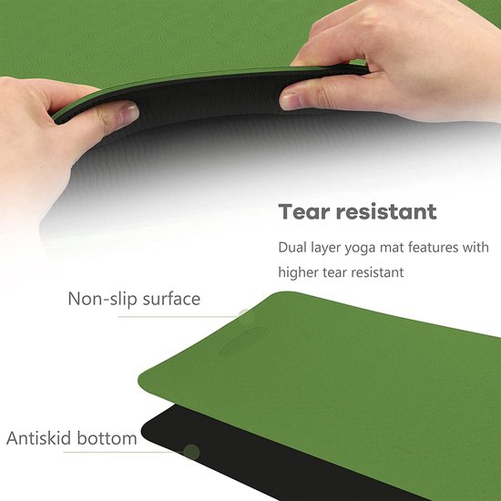 yogamat / Physio Premium yoga mat, gym mat, fitness mat, training mat van Yogamat — afbeelding 5