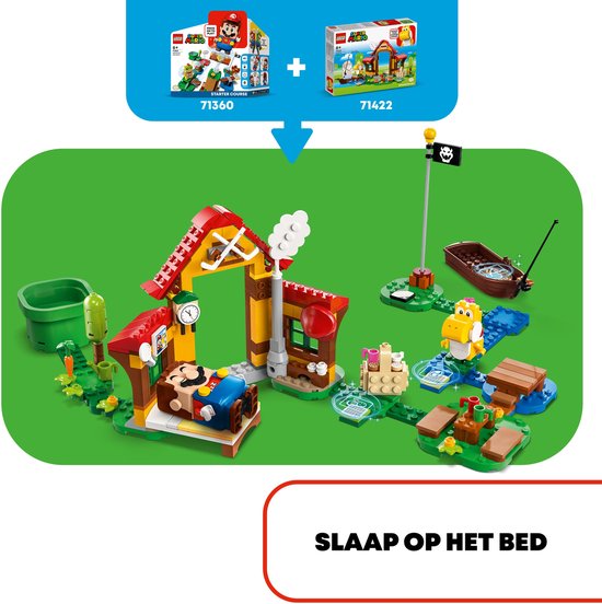 LEGO Super Mario Uitbreidingsset: Picknick bij Mario's huis - 71422 | bol