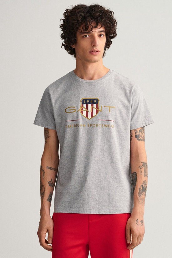 Gant - T-shirt Logo - Maat 3XL - | bol.com