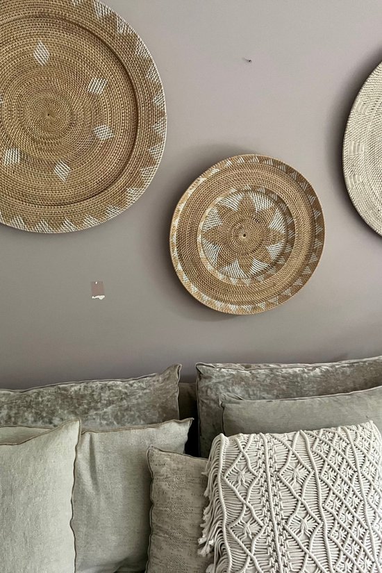 Macramé wand hanger - Boho & Ibiza decoratie voor aan de muur
