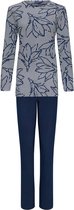 Pastunette - Dames Pyjama set Nina - Blauw - Katoen - Maat 38