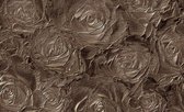 Fotobehang - Vlies Behang - Rozen Textuur Kunst - 208 x 146 cm