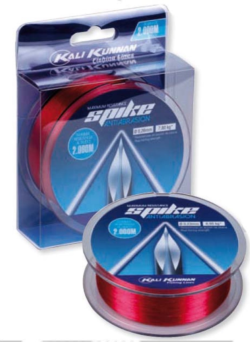 Kali Kunnan Spike Monofilament 2000 M Rood 0.230 mm