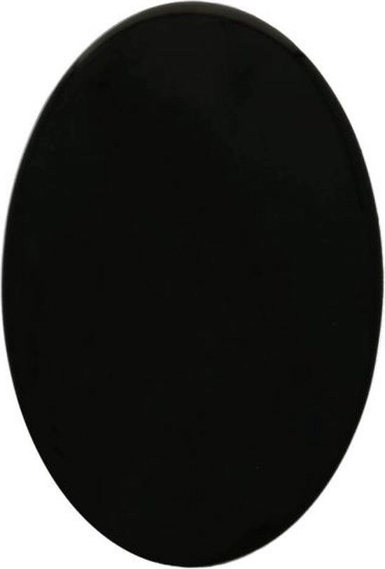 Dierenogen - veiligheidsogen 21mm - Ovaal - Zwart- 3 paar - Merkloos