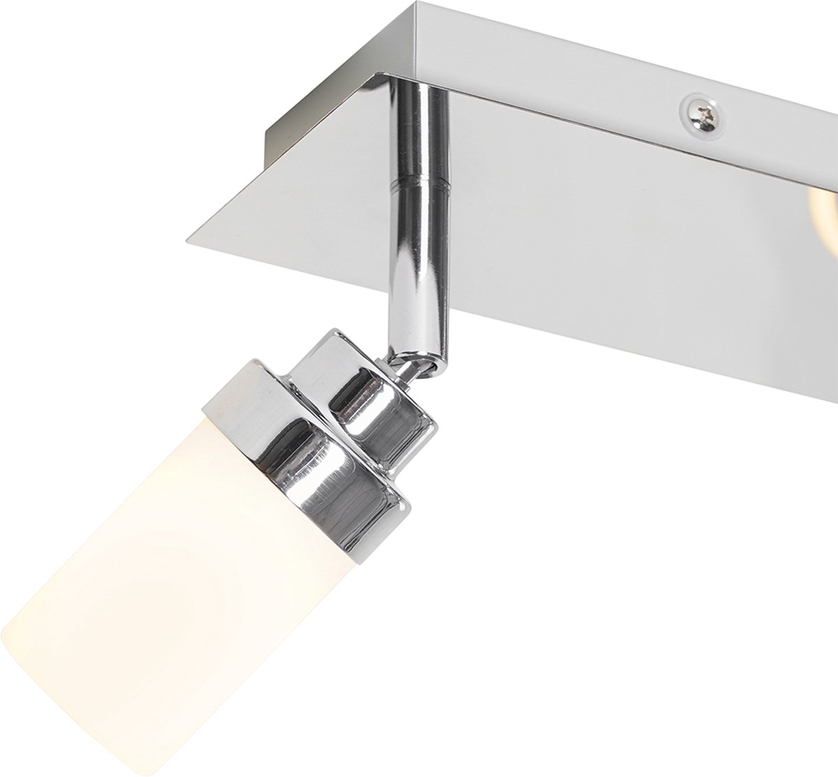 Spot salle de bain moderne acier 4 lumières IP44 - Japie