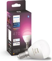 Bol.com Philips Hue kogellamp - wit en gekleurd licht - 1-pack - E14 aanbieding