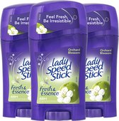 Lady Speed Stick Orchard Blossom Deodorant Vrouw - Onweerstaanbare Frisse Geur van Boomgaard Bloessems - Deo Stick - 3 x 45g