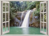 Fotobehang Waterfall Near Iligan Town, Mindanao, Philippines - Vliesbehang - 300 x 210 cm