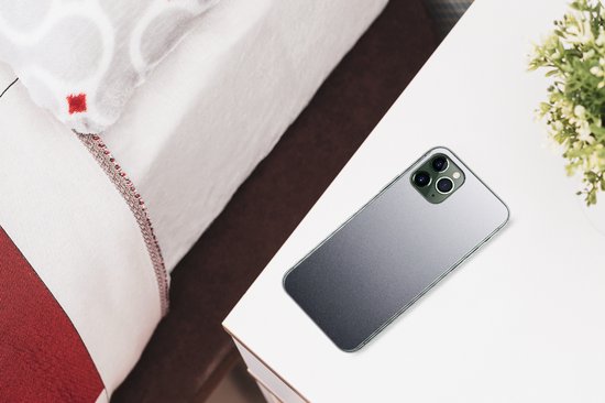 Coque iPhone 11 Pro - Aluminium - Métal - Grijs - Siliconen