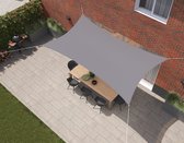 Kopu® Toile d'ombrage Rectangle 3x5 m Imperméable - Toile de soleil - Grijs