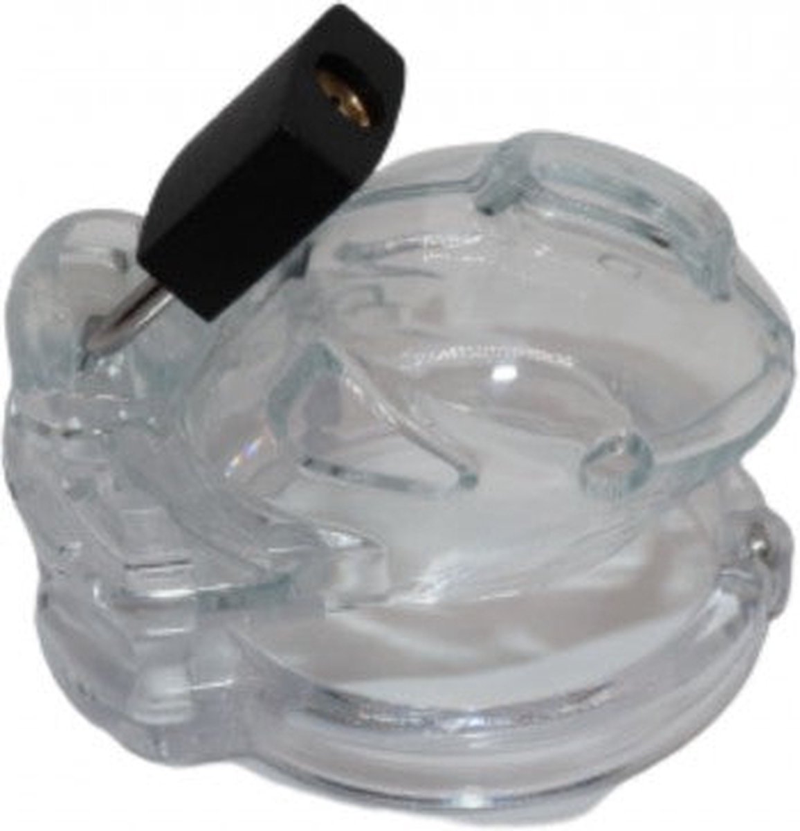 The Vice - Micro - Kuisheidskooi - Peniskooi - Chastity Cage voor de Kleine Penis - Transparant