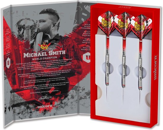 Unicorn Michael Smith 90% World Champion Edition - Dartpijlen - 25 Gram van Unicorn — afbeelding 3