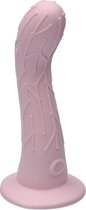 Ylva & Dite - Cryptodite - Siliconen G-spot / Anale dildo - Made in Holland - Pastel Rood