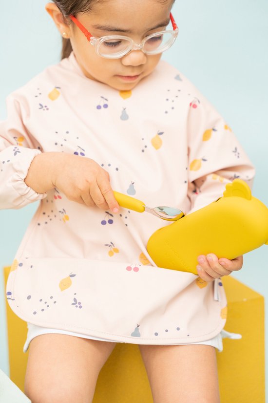 The Cotton Cloud Set kinderbestek siliconen & rvs van The Cotton Cloud — afbeelding 4