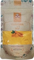 Tunesische kurkuma - 100gr - gemalen - 100 % Naturel - navulling - Hersluitbare zak