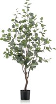 Kunstplant - Eucalyptus - Blauwe Gomboom - 120 cm