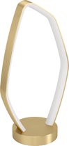 EGLO Vallerosa Tafellamp - LED - 42,5 cm - Goud/Wit