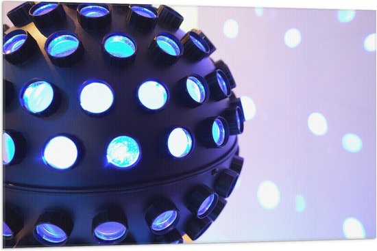 Veelkleurig en langzaam draaiende discobal 19 cm per stuk - Discolampen kopen? | Korting tot 65