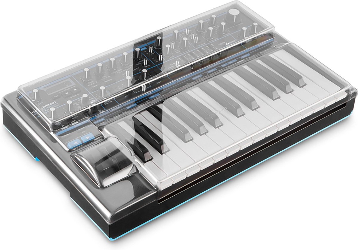 Decksaver Novation Bass Station 2 Cover - Cover voor keyboards