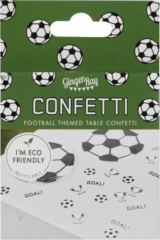 Ginger Ray Tafelconfetti voetbal