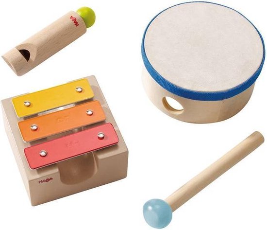 Haba Instruments de musique Jouets de la maternelle Petite caisse de  résonance | bol.com