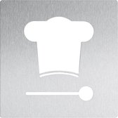 Wagner-EWAR RVS pictogram keuken AC490, in 2 varianten leverbaar
