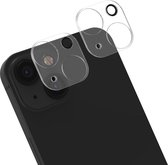 kwmobile lens protector set van 2 - geschikt voor Apple iPhone 13 / iPhone 13 mini - Gemaakt van gehard glas - Beschermt camera en lens van je smartphone