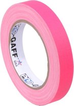Pro  - Gaff neon gaffa tape 19mm x 22,8m roze
