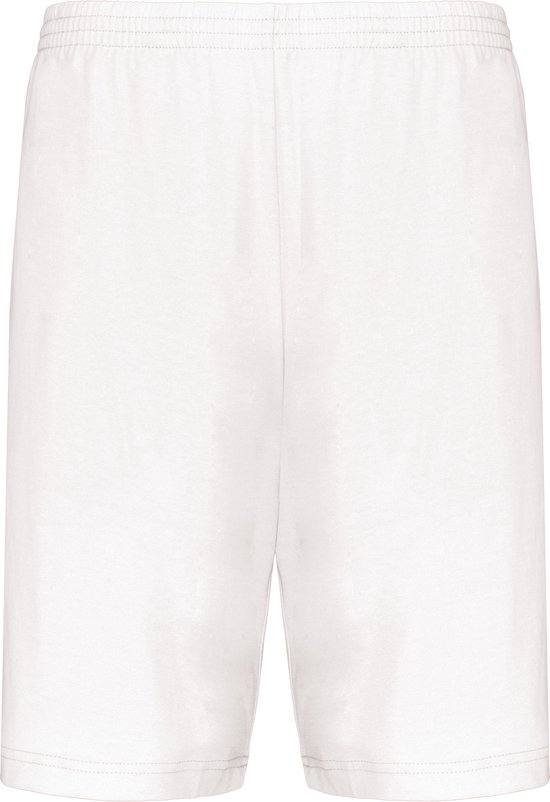 Jersey herenshort korte broek 'Proact' White - XL